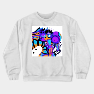 armored dogu ecopop Crewneck Sweatshirt